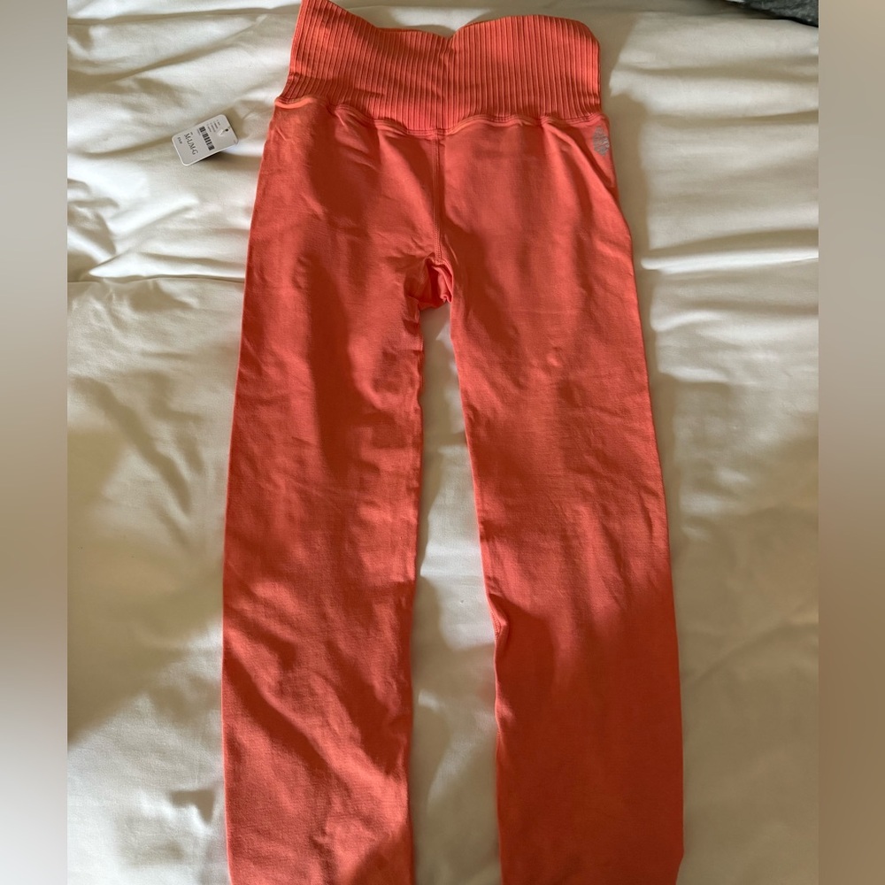 Free people Coral Pull-On Rib Waist Leggings